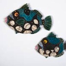 Raku trigger fish