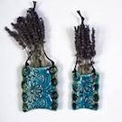 Raku lace pouch